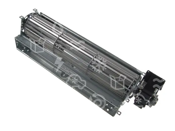 ventilátor tangenciální, turbína 300 x 60mm, 19W, pravý motor AD